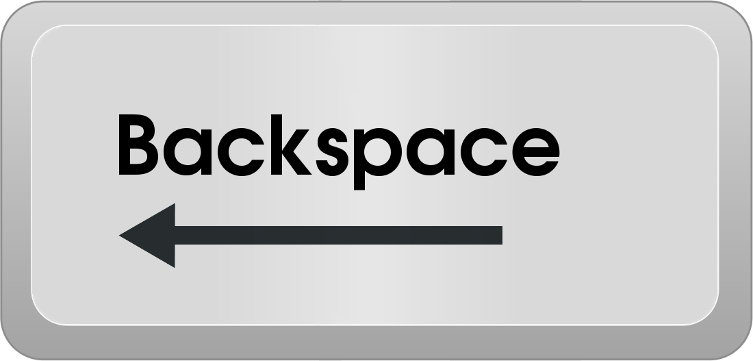 The backspace key, [←], when pressed will show a pop-up allowing the user to select the level he/she wishes to play.
