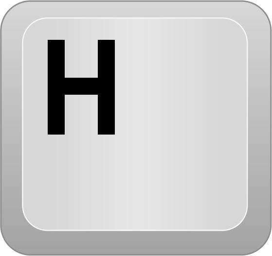 The key [H], if pressed when in the main menu, will allow you to play the level H.